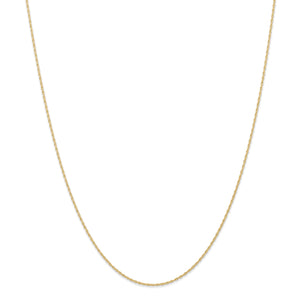 14k .95 mm Carded Cable Rope Chain