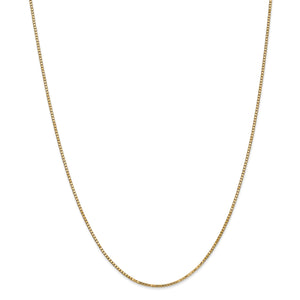 14k 1.3mm Box Chain