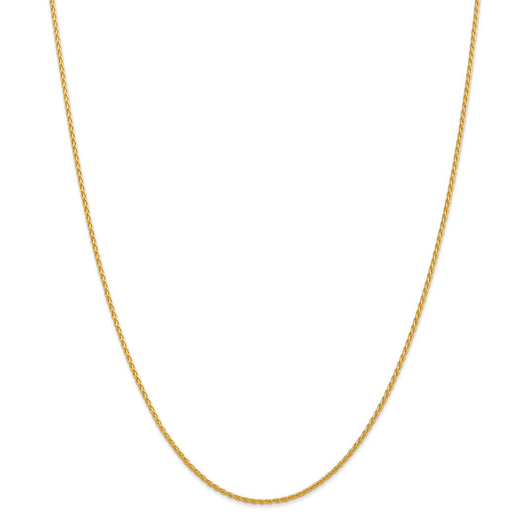 14k 1.5mm Parisian Wheat Chain