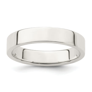 Sterling Silver 4mm Flat Band
