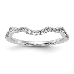 14kw True Origin Lab Grown Diamond VS/SI, D E F, Wedding Band
