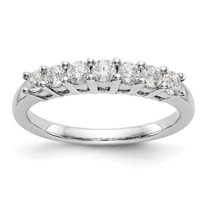 14kw True Origin Lab Grown Diamond VS/SI, D E F, 7-Stone Band