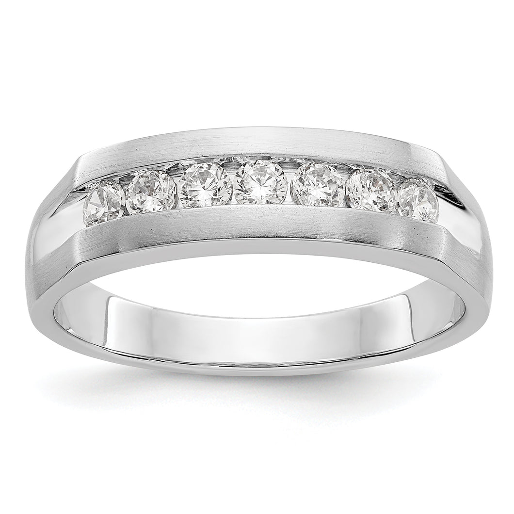 14kw True Origin Lab Grown Diamond VS/SI, D E F, Men's Band