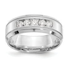 Load image into Gallery viewer, 14kw True Origin Lab Grown VS/SI, D E F, Diamond Polished Bevel Milgrain B
