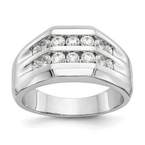 14kw Polished Men's Band Mounting