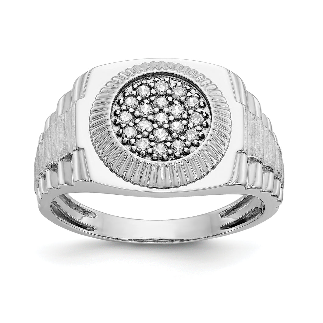 14kw Brushed/Polished Men's Band Mounting