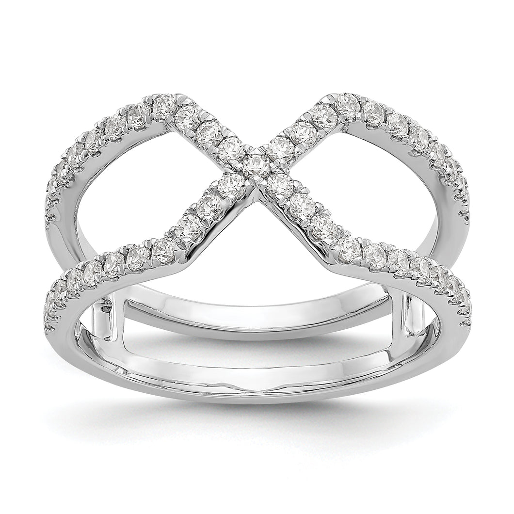 14kw True Origin Lab Grown Diamond VS/SI, D E F, Geometric Fashion Ring