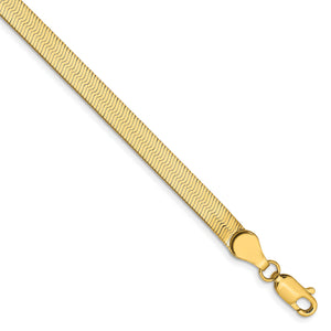 14k 4.0mm Silky Herringbone Chain