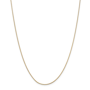 14k .90mm Round Snake Chain