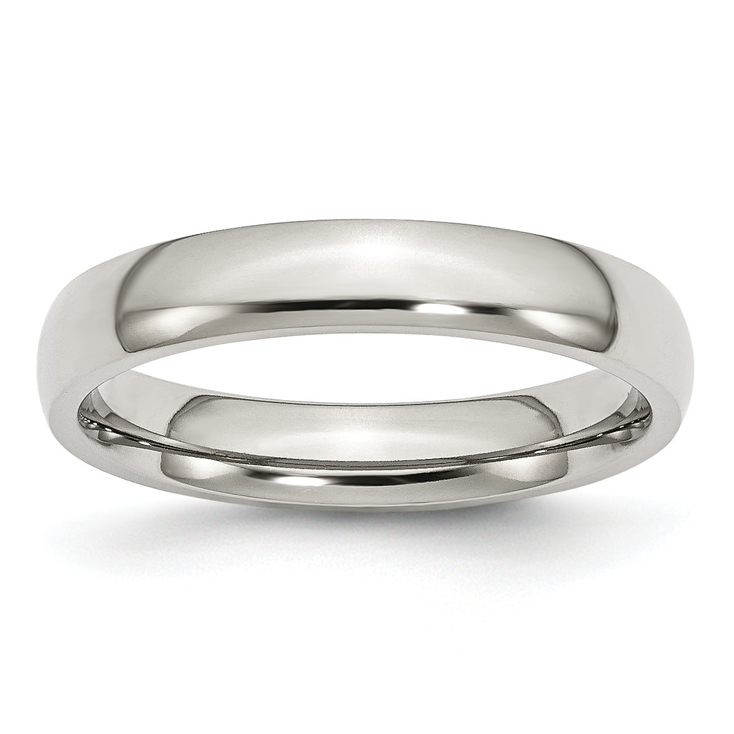 Stainless Steel 4mm Polished Band