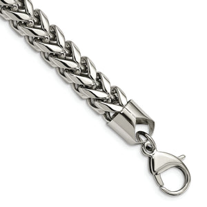 Stainless Steel Polished Fancy Link 9.25 Bracelet