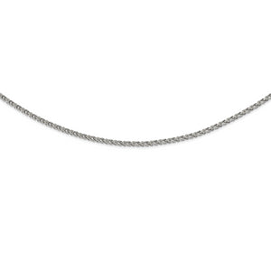 Stainless Steel Polished Fancy Link 20in Chain