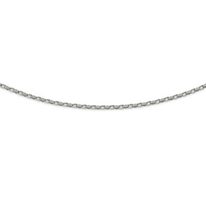 Stainless Steel Polished Fancy Link 18in Chain
