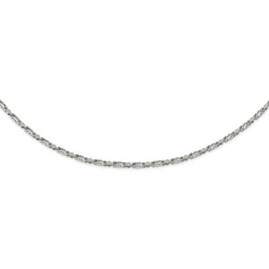 Stainless Steel Polished Fancy Link 20in Chain