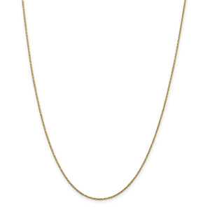 14k .95mm Twisted Box Chain