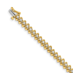 14k VS Diamond Tennis Bracelet