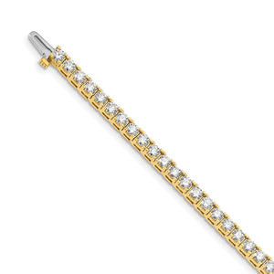 14k A Diamond Tennis Bracelet