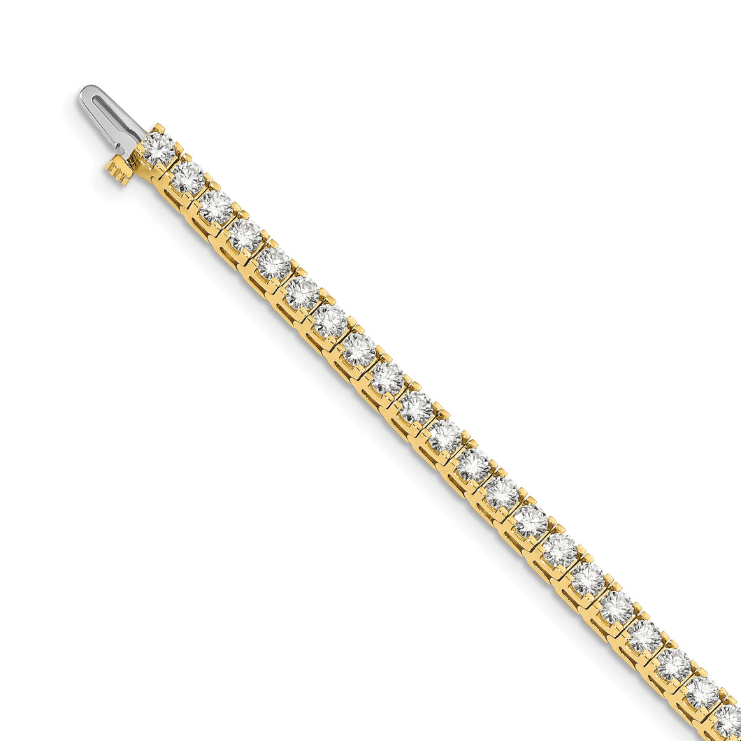 14k A Diamond Tennis Bracelet