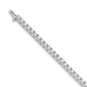 14k White Gold VS Diamond Tennis Bracelet