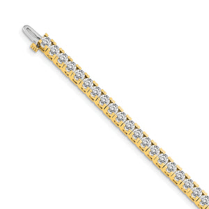 14k AA Diamond Tennis Bracelet