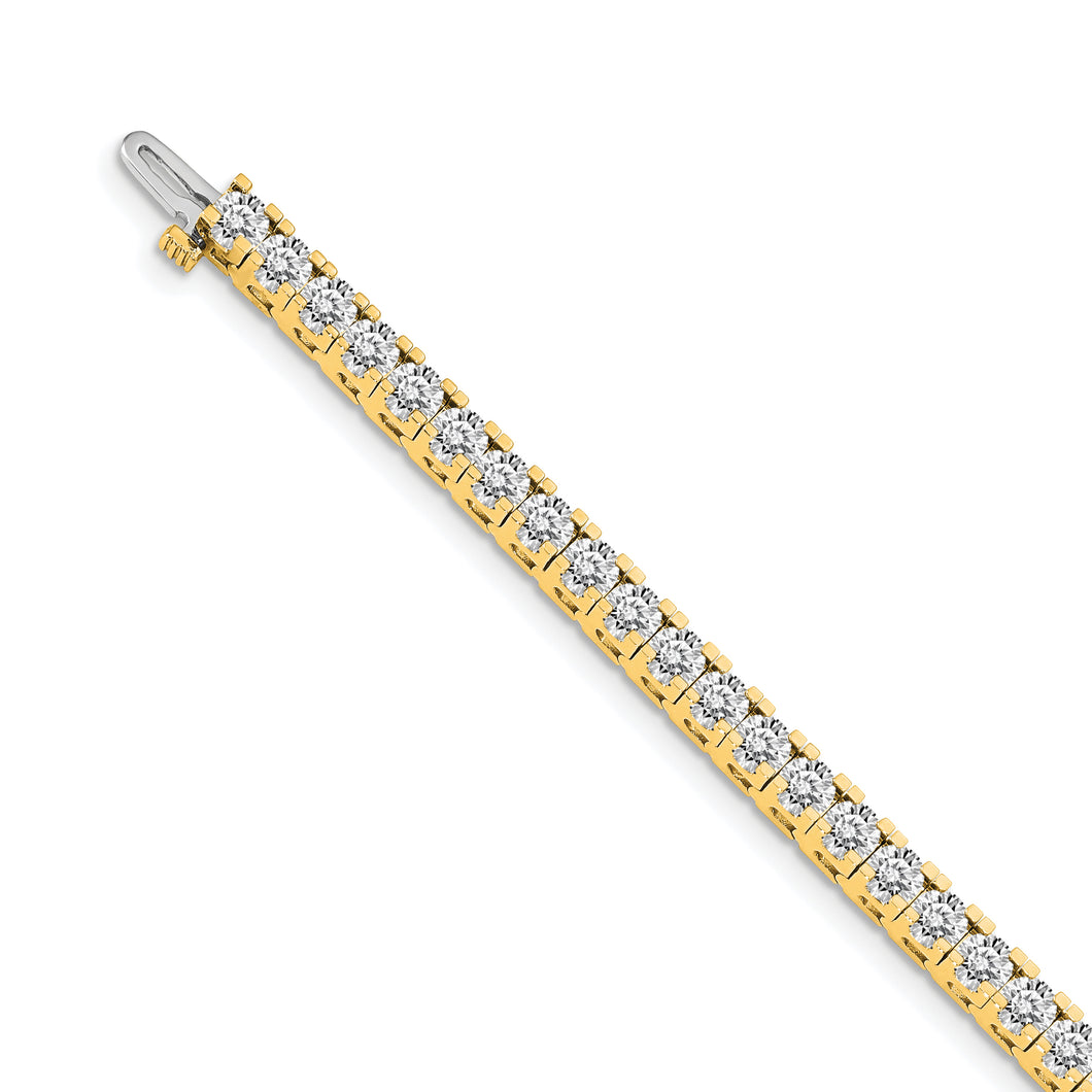 14k VS Diamond Tennis Bracelet