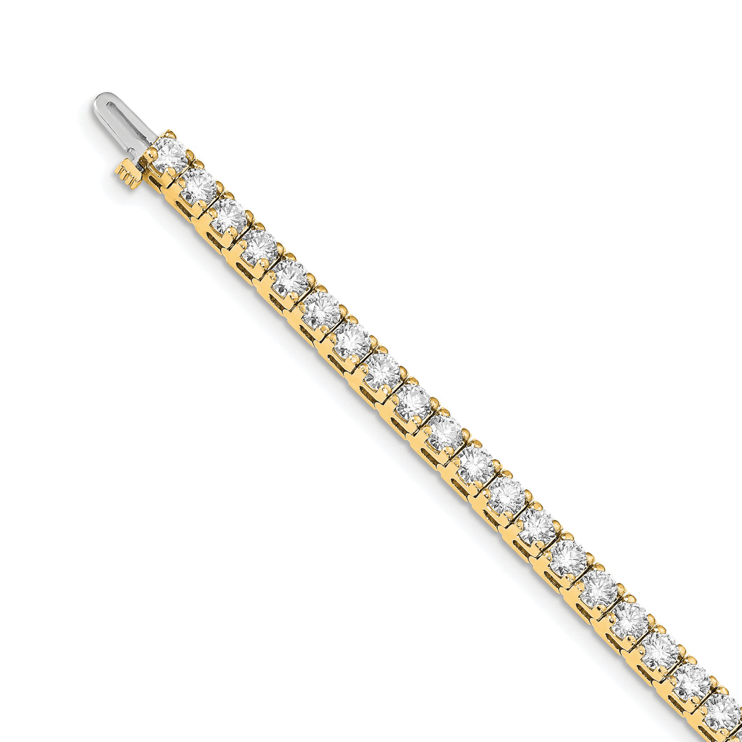 14k AA Diamond Tennis Bracelet