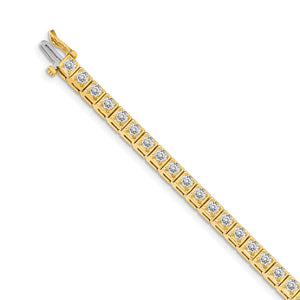 14k VS Diamond Tennis Bracelet