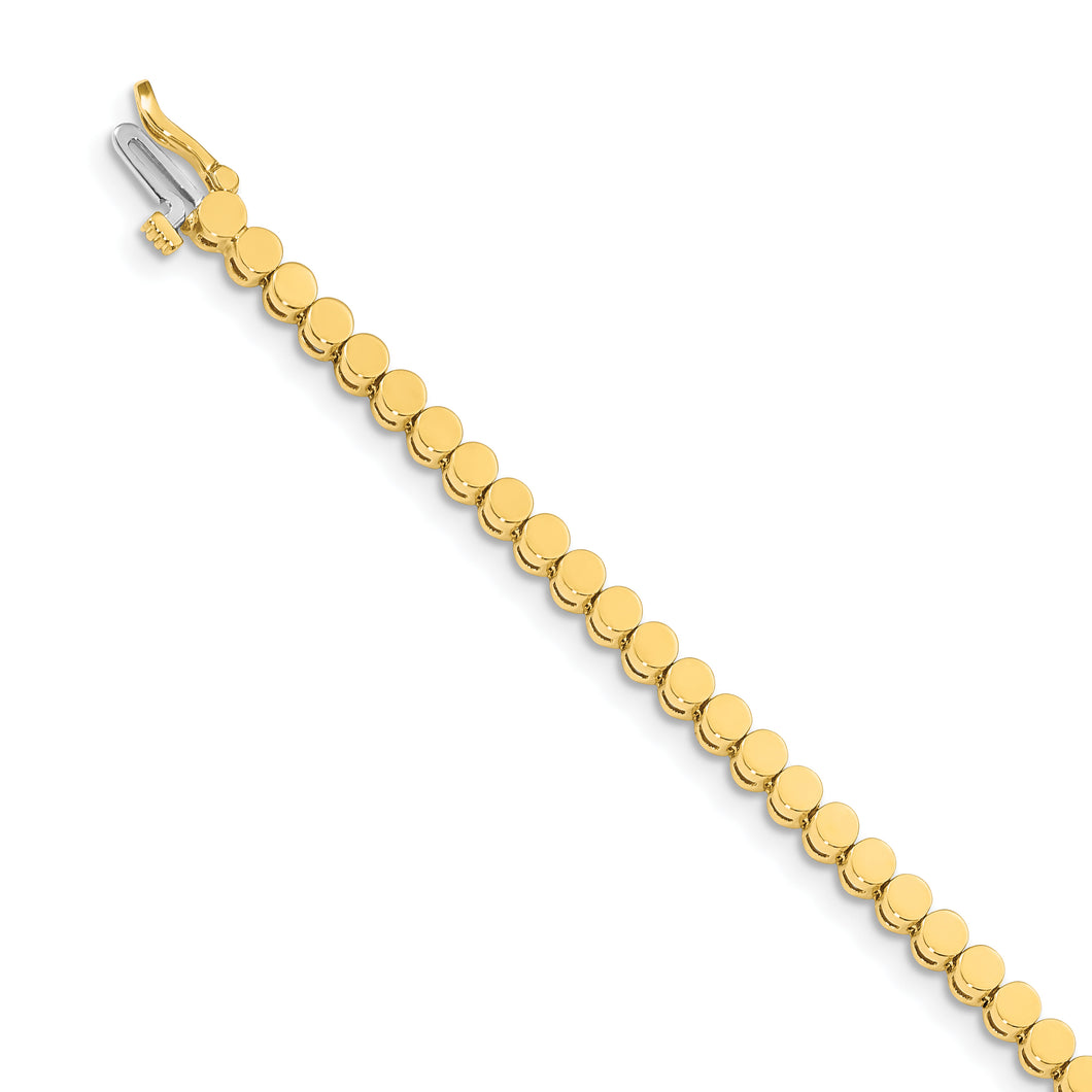 14k Holds 52 Stones up to 2.25mm, Add-a-Diamond Bracelet