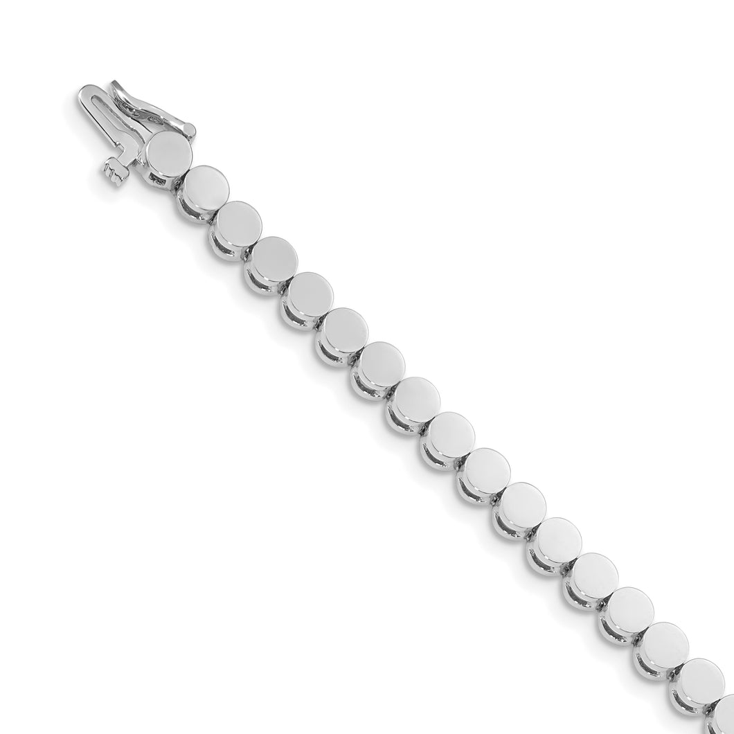 14k WG Holds 34 Stones up to 3.5mm, Add-A-Diamond Bracelet