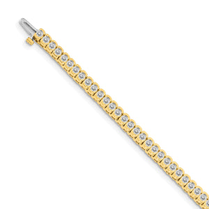 14k VS Diamond Tennis Bracelet