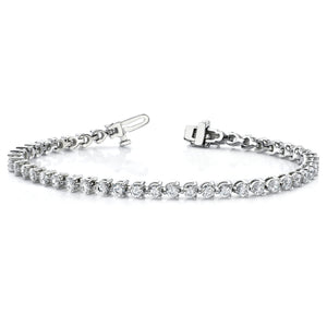 14kw True Origin Lab Grown VS/SI, D E F, Diamond Tennis Bracelet
