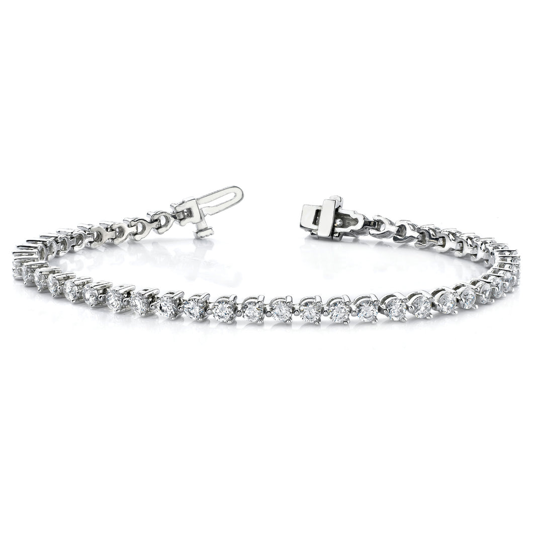 14kw True Origin Lab Grown VS/SI, D E F, Diamond Tennis Bracelet
