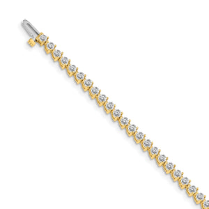 14k VS Diamond Tennis Bracelet