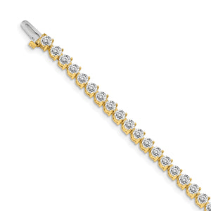 14k VS Diamond Tennis Bracelet