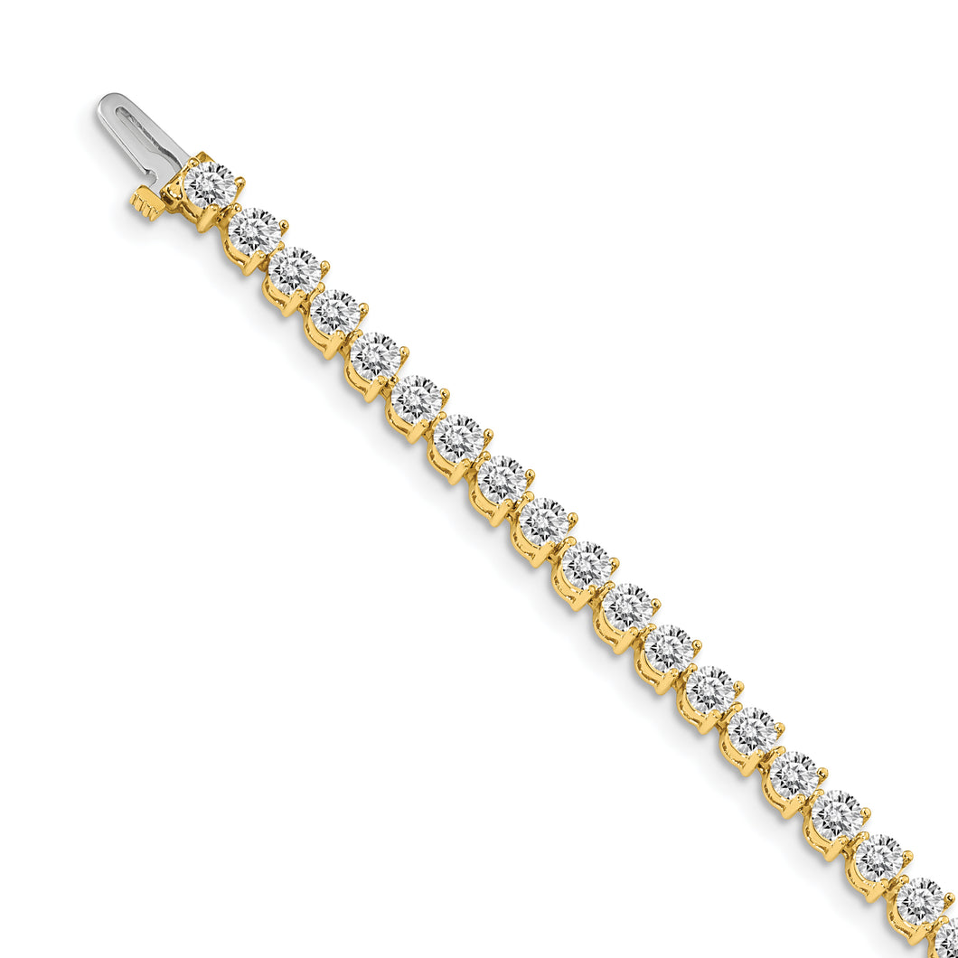 14k VS Diamond Tennis Bracelet