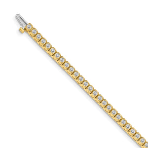 14k VS Diamond tennis bracelet