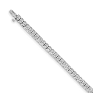 14k White Gold VS Diamond tennis bracelet