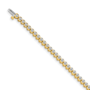 14k A Diamond Tennis Bracelet