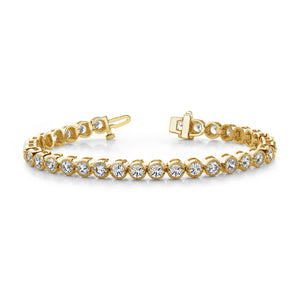 14k VS Diamond tennis bracelet