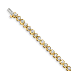 14k VS Diamond Tennis Bracelet