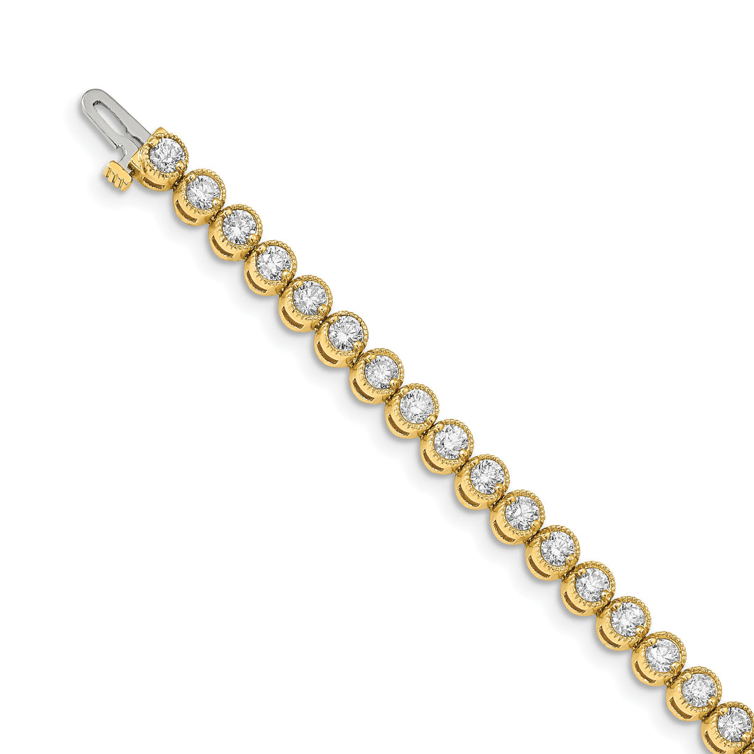 14k VS Diamond Tennis Bracelet