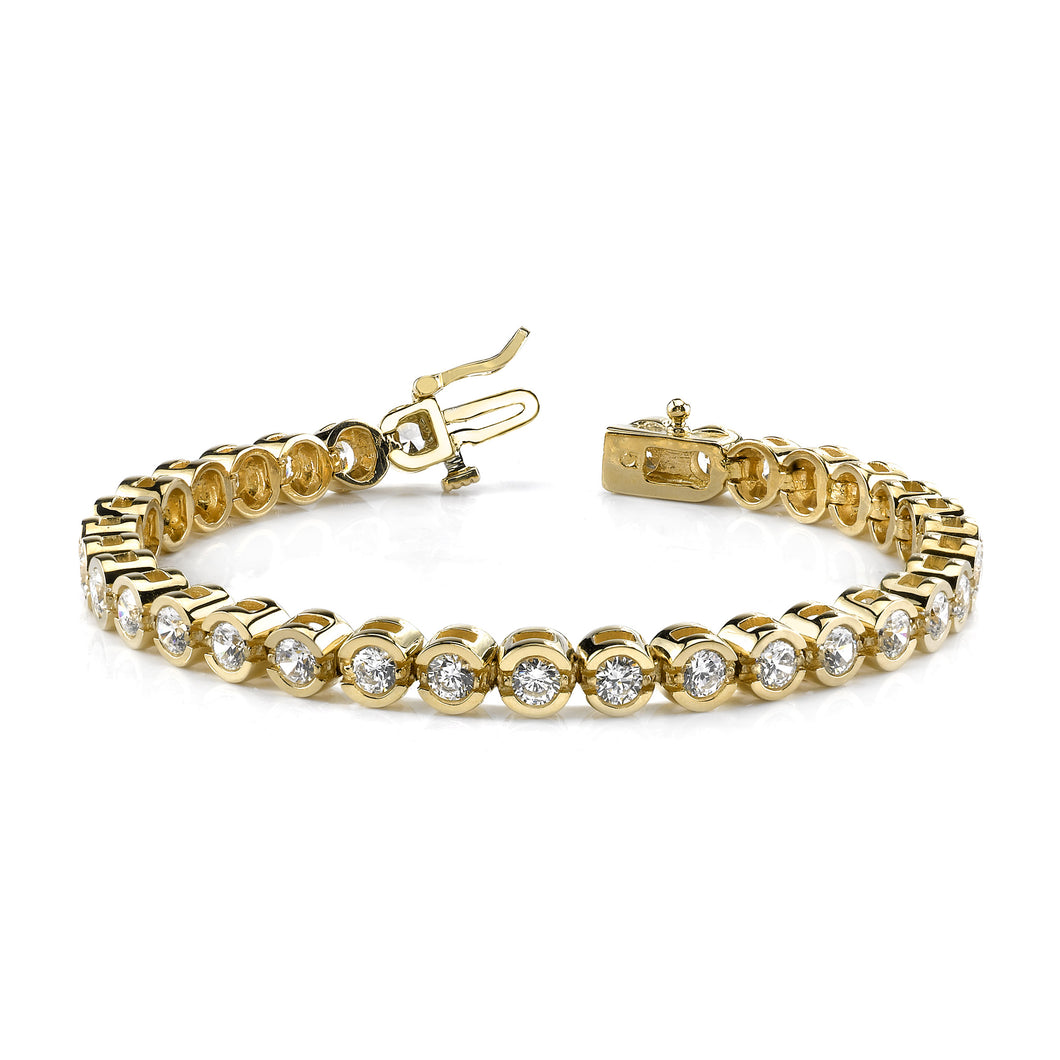 14k AA Diamond tennis bracelet