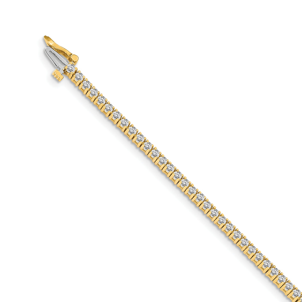 14k Tennis Bracelet Mounting