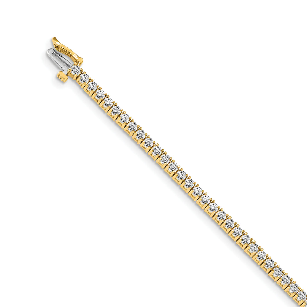 14k Tennis Bracelet Mounting