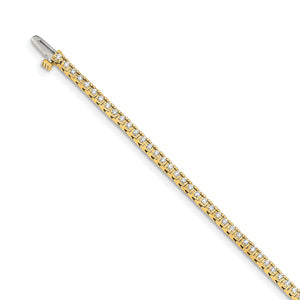 14k A Diamond Tennis Bracelet