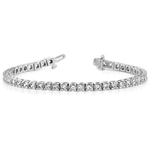 14kw True Origin Lab Grown VS/SI, D E F, Diamond Tennis Bracelet