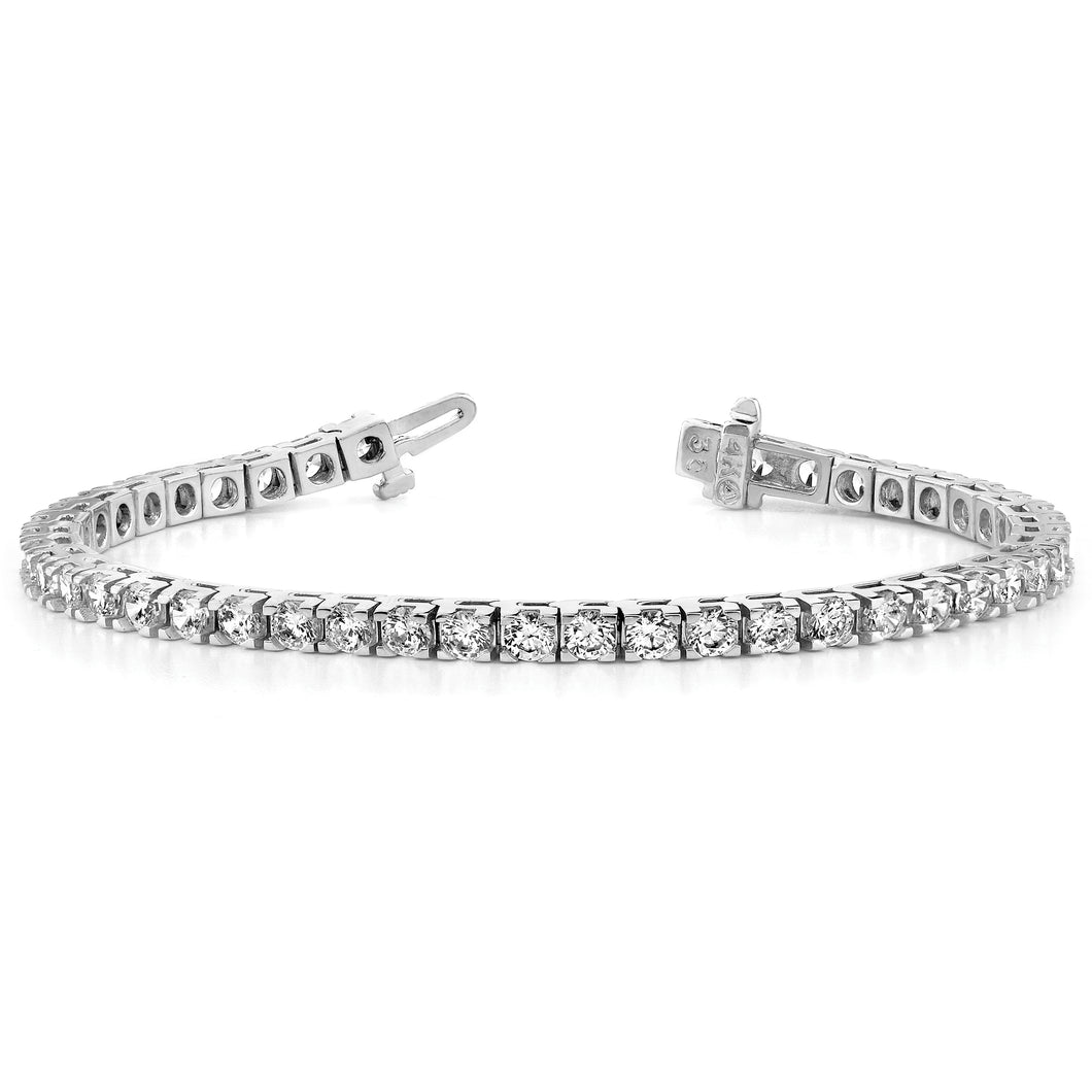 14kw True Origin Lab Grown VS/SI, D E F, Diamond Tennis Bracelet