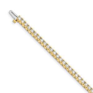 14k A Diamond Tennis Bracelet