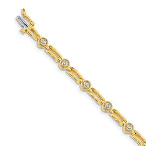 14k VS Diamond Tennis Bracelet