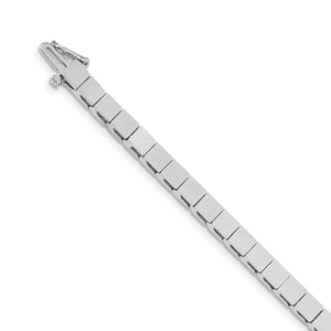 14k WG Holds 33 Stones up to 4mm, Add-a-Diamond Bracelet